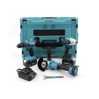 Набір 3в1 Instrumentop 36V  Шуруповерт DTW485 Болгарка 9237CB Гайковерт DTW301 для максимального результату